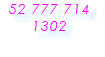 52 777 714 1302 